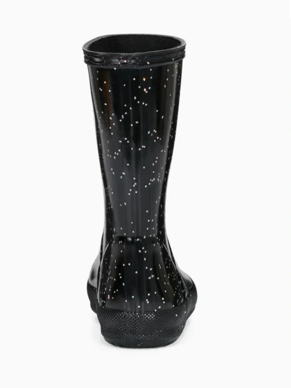 Hunter Little Kid Glitter Black Rain Boots NIB size 13